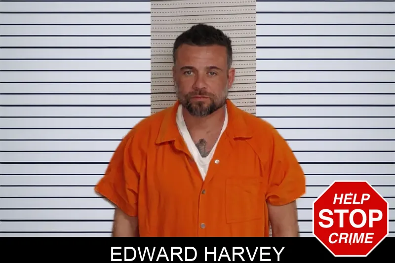 Edward Harvey mugshot