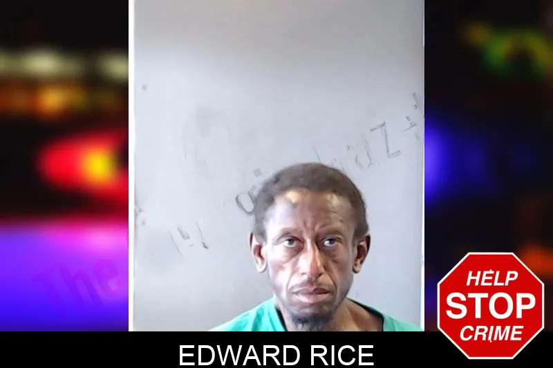 Edward Rice mugshot
