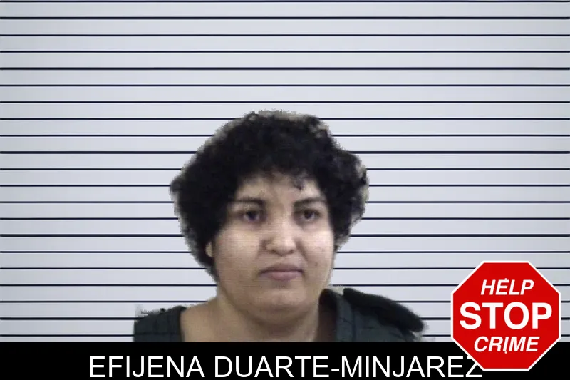 Efijena Duarte-Minjarez mugshot