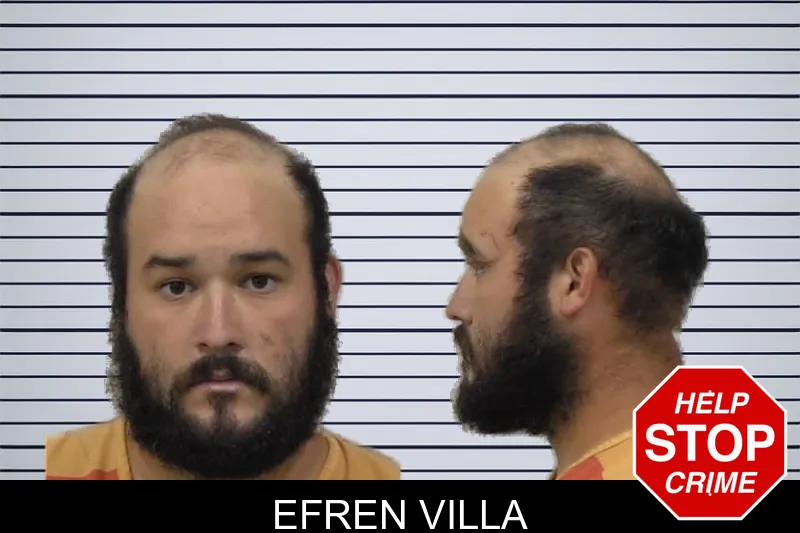 Efren Villa mugshot