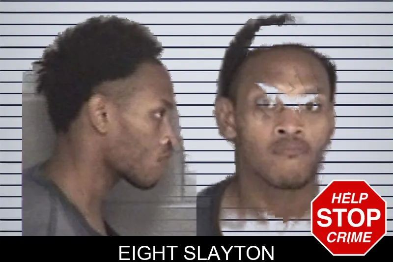 Eight Slayton mugshot