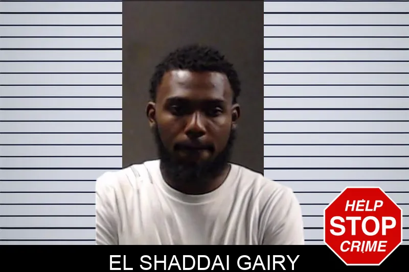 El Shaddai Gairy mugshot