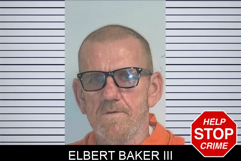 Elbert Baker III mugshot