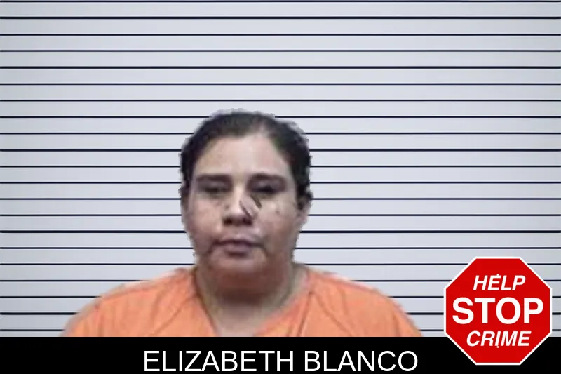 Elizabeth Blanco mugshot