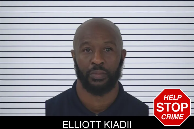 Elliott Kiadii mugshot