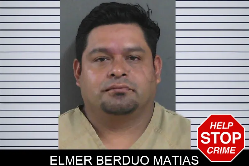 Elmer Berduo Matias mugshot