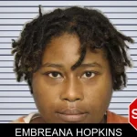 Embreana Hopkins mugshot