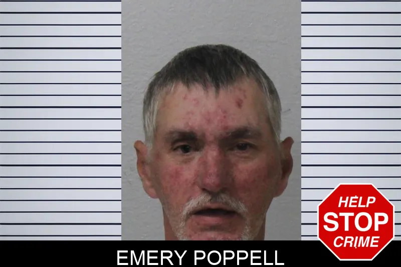 Emery Poppell mugshot