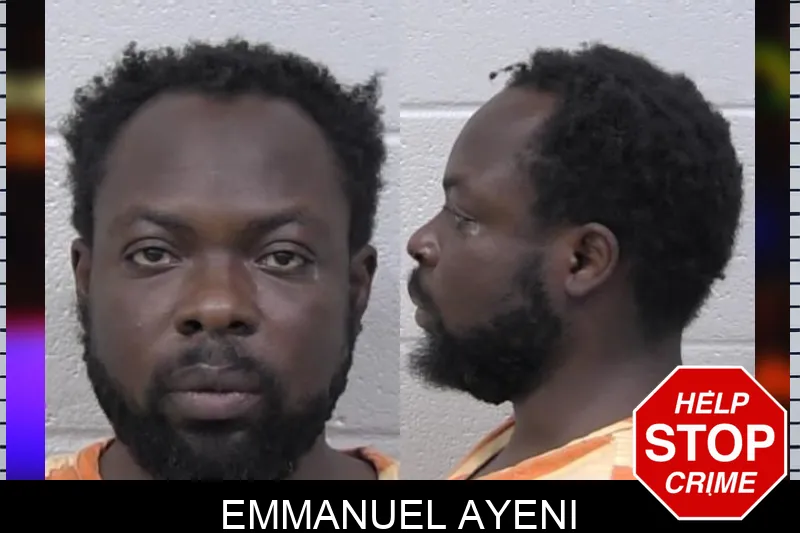 Emmanuel Ayeni mugshot