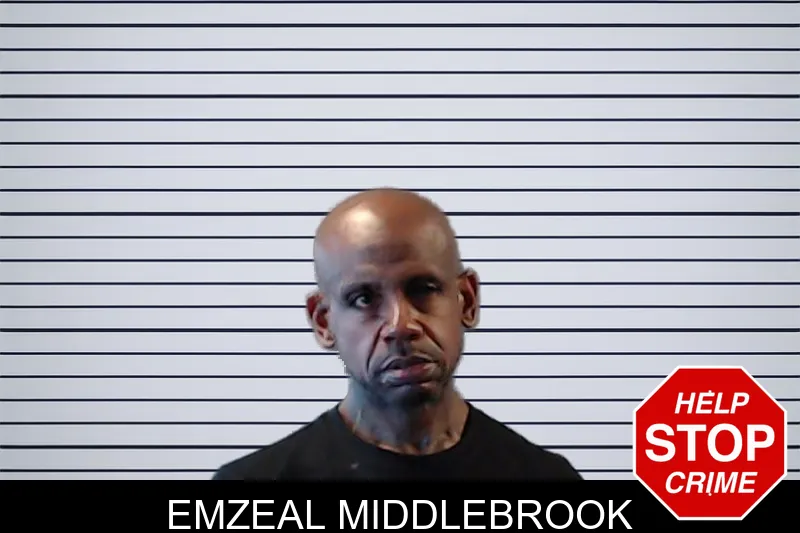 Emzeal Middlebrook mugshot