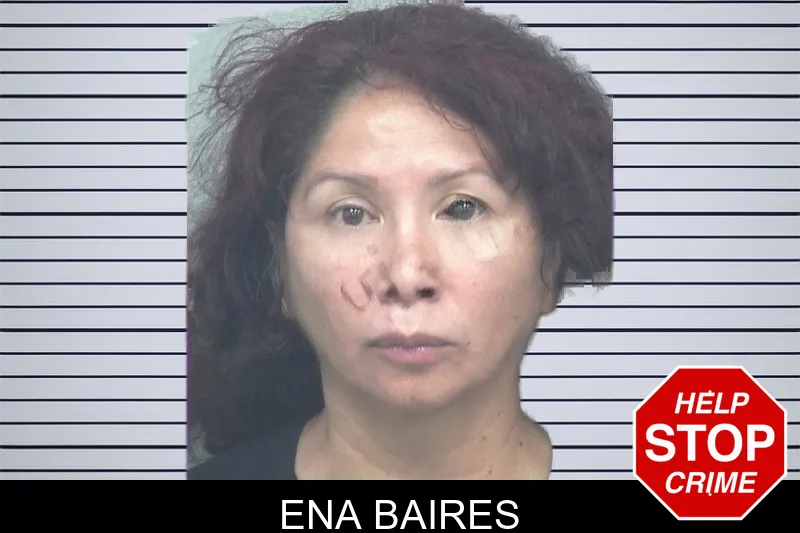 Ena Baires mugshot