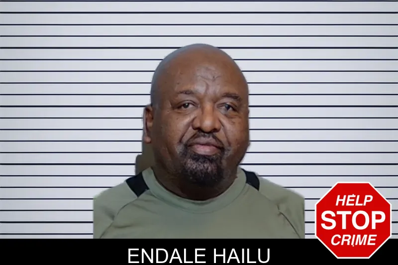 Endale Hailu mugshot