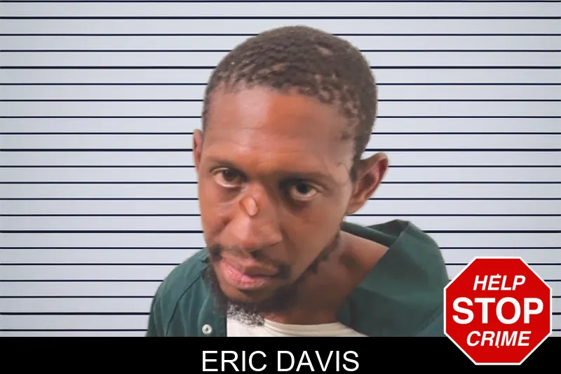 Eric Davis mugshot