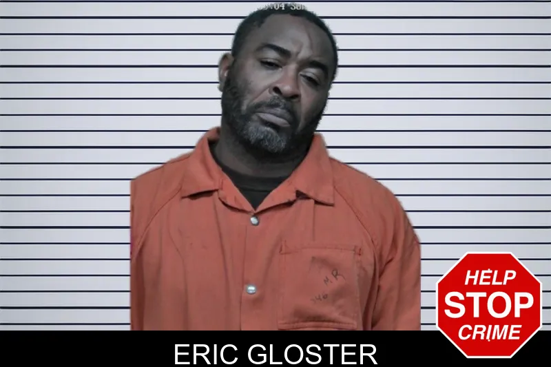 Eric Gloster mugshot