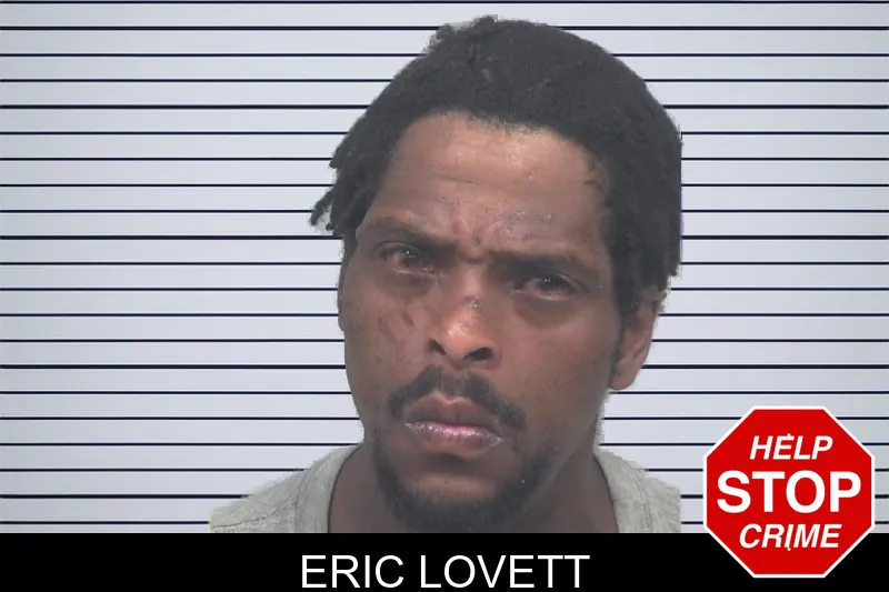 Eric Lovett mugshot