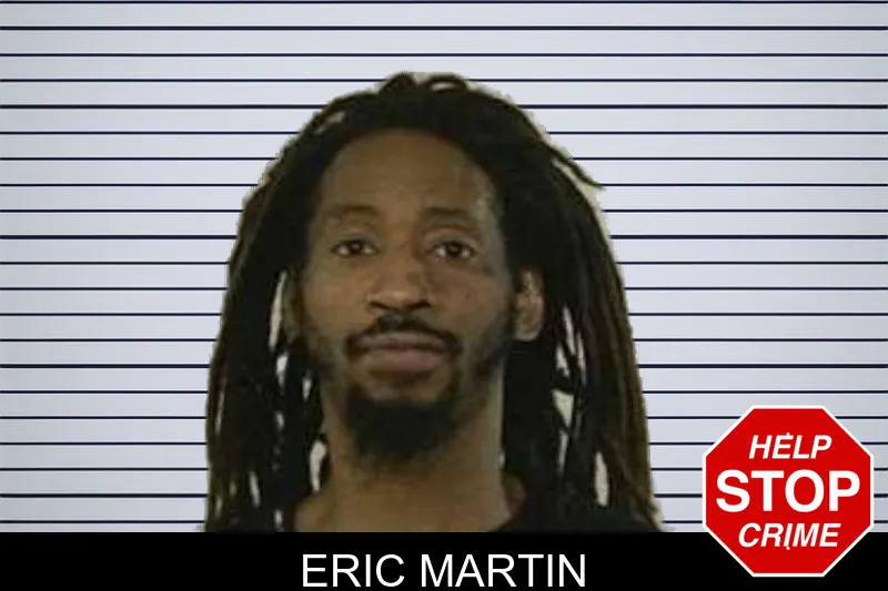 Eric Martin mugshot