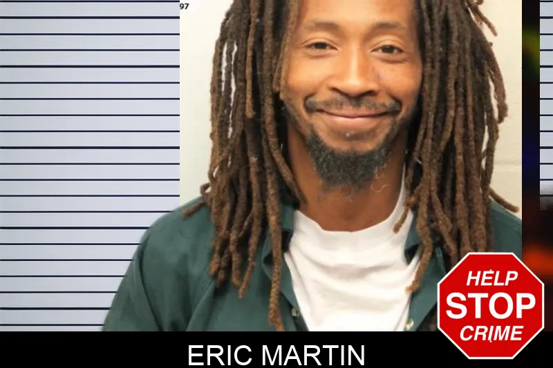 Eric Martin mugshot