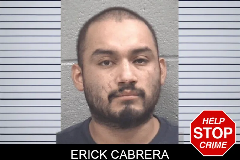 Erick Cabrera mugshot