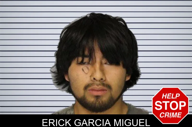Erick Garcia Miguel mugshot