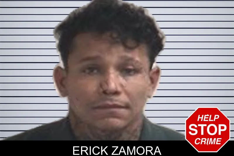 Erick Zamora mugshot