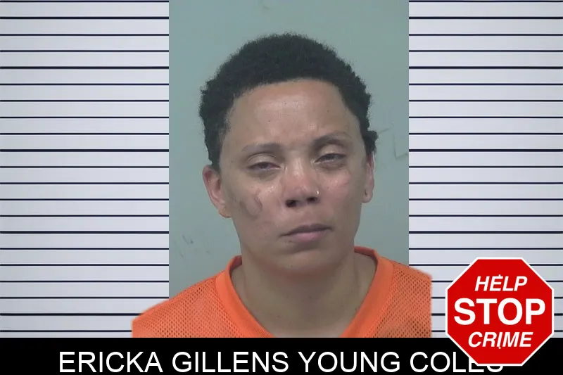 Ericka Gillens Young Coles mugshot