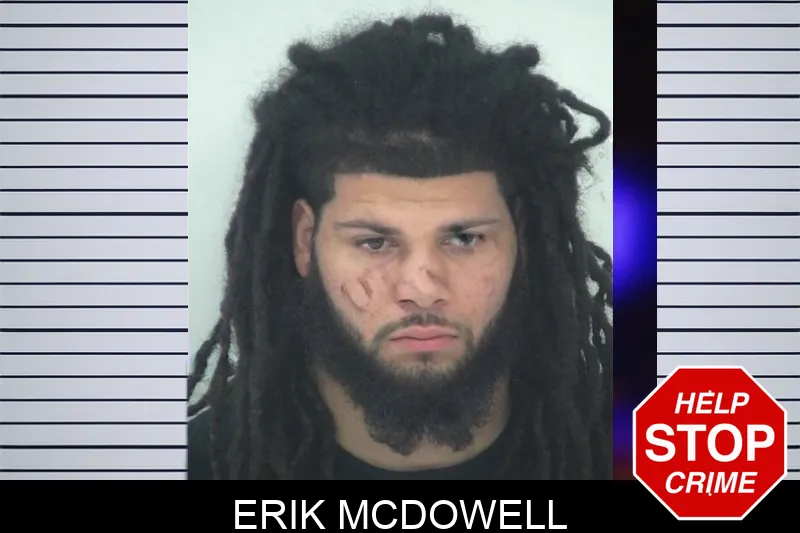 Erik McDowell mugshot