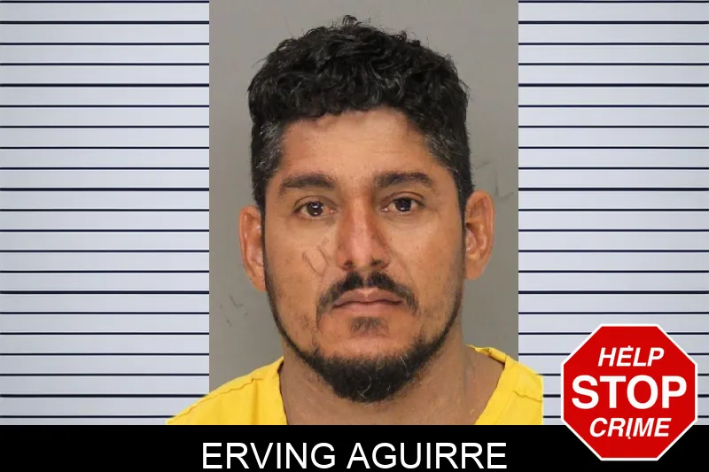 Erving Aguirre mugshot