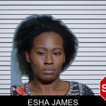 Esha James mugshot