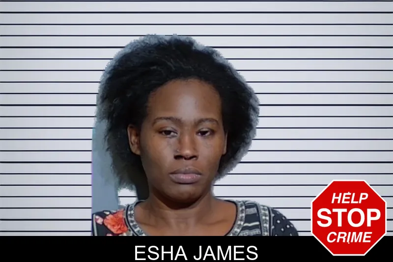 Esha James mugshot