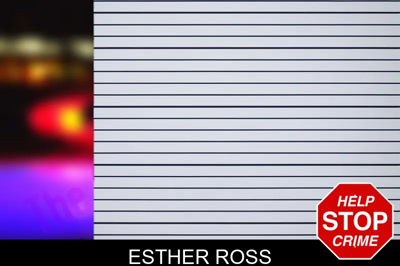 Esther Ross mugshot
