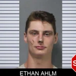 Ethan Ahlm mugshot