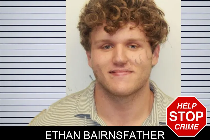 Ethan Bairnsfather mugshot