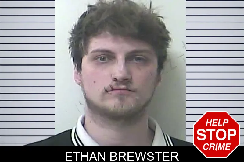 Ethan Brewster mugshot