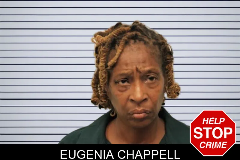 Eugenia Chappell mugshot – Chatham County , Georgia Eugenia Chappell mugshot