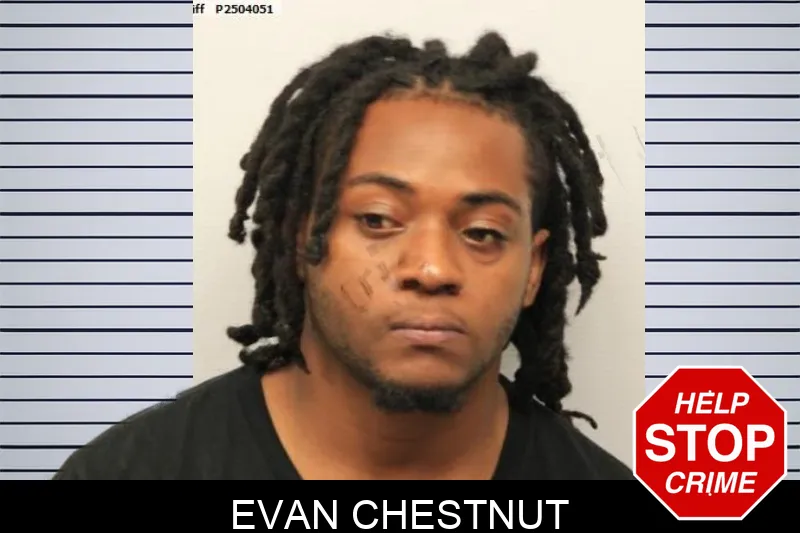 Evan Chestnut mugshot