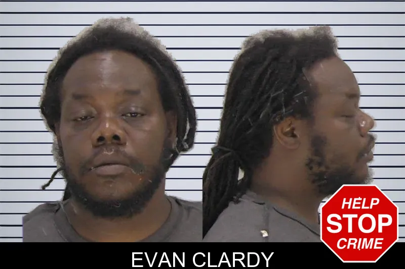 Evan Clardy mugshot