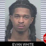 Evan White mugshot
