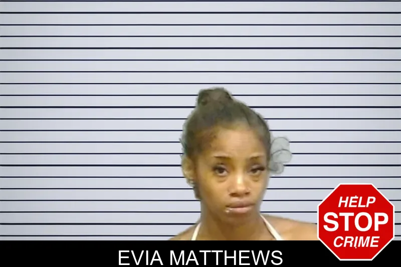 Evia Matthews mugshot