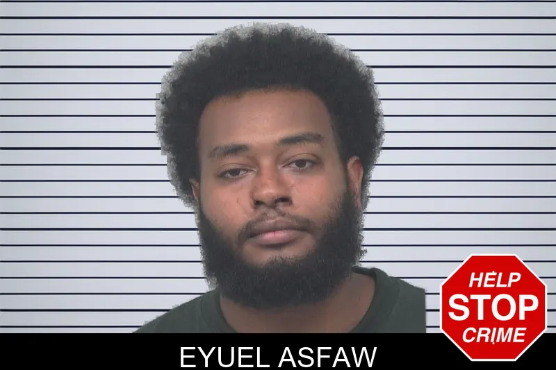 Eyuel Asfaw mugshot