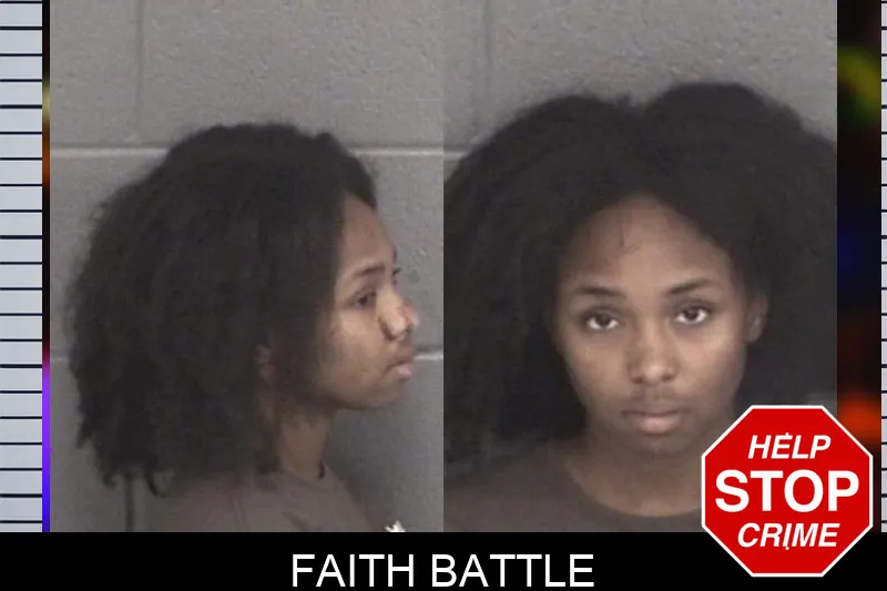 Faith Battle mugshot