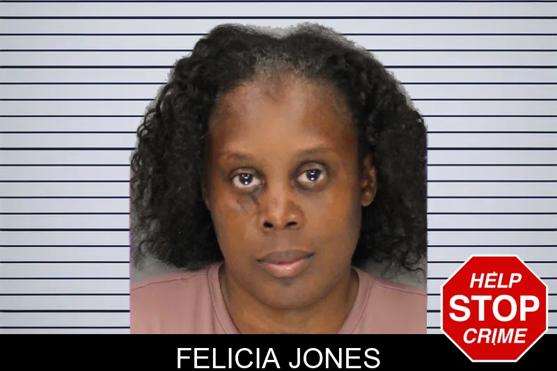 Felicia Jones mugshot