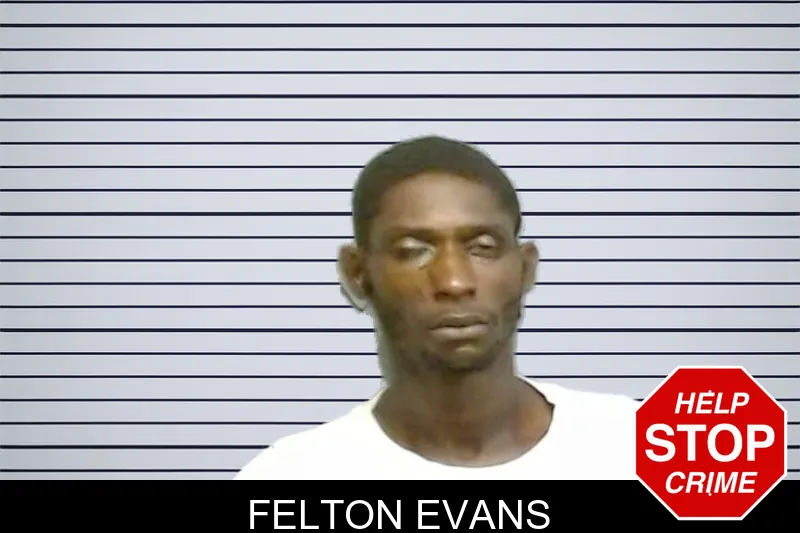 Felton Evans mugshot