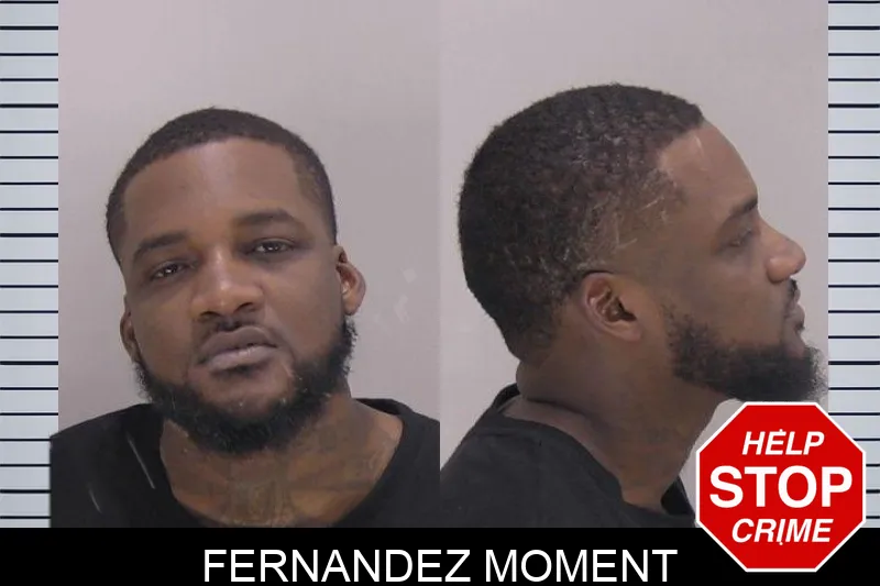 Fernandez Moment mugshot