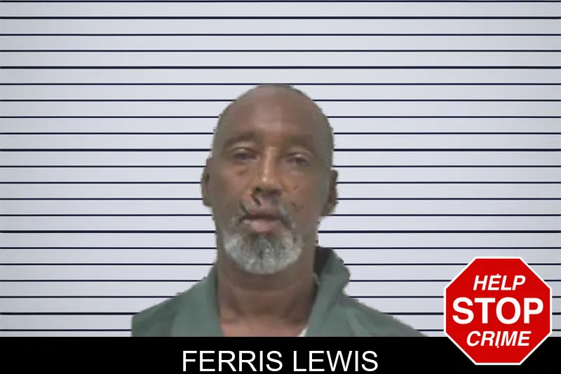 Ferris Lewis mugshot