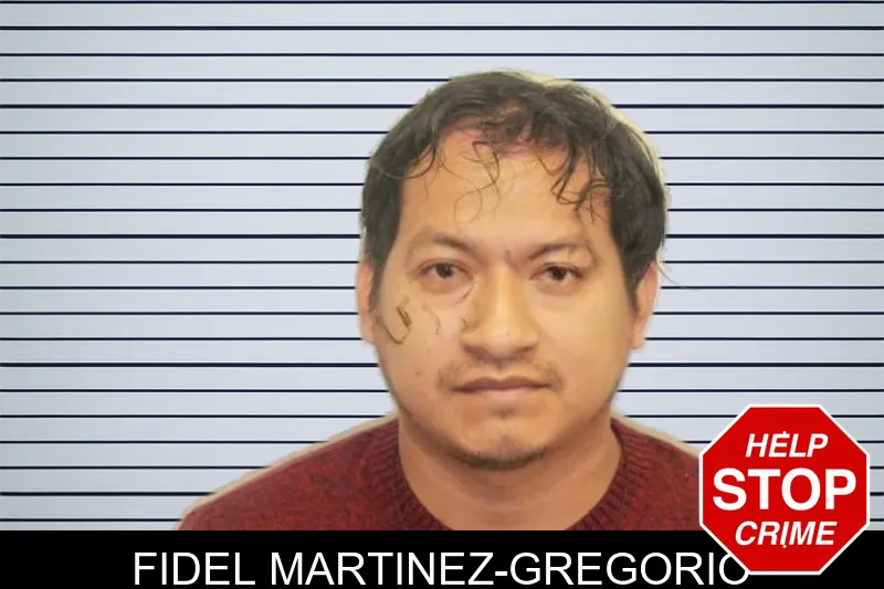 Fidel Martinez-Gregorio mugshot