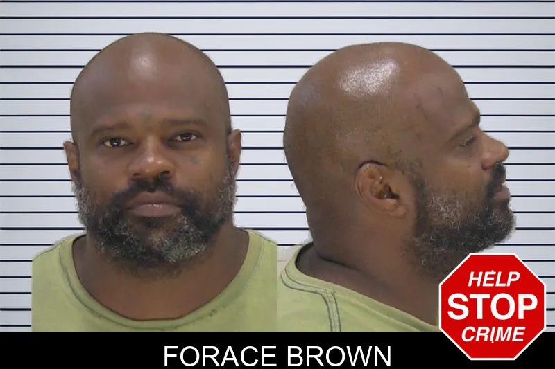 Forace Brown mugshot