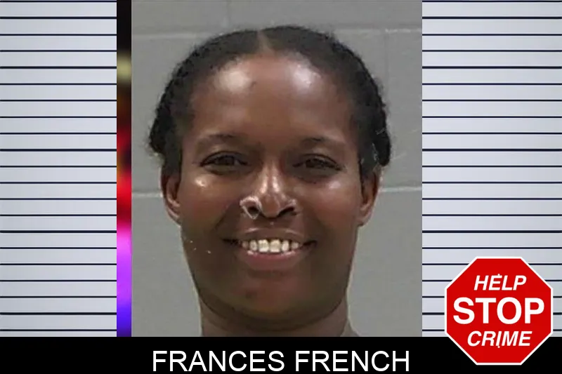 Frances French mugshot