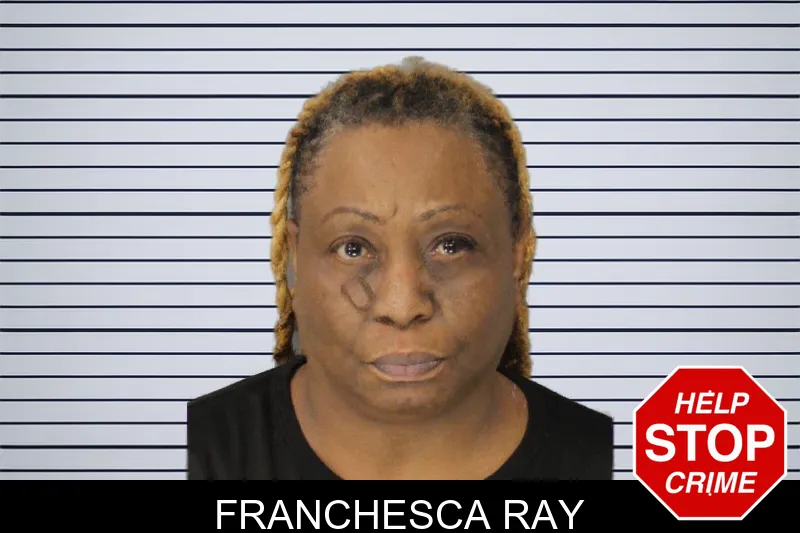 Franchesca Ray mugshot