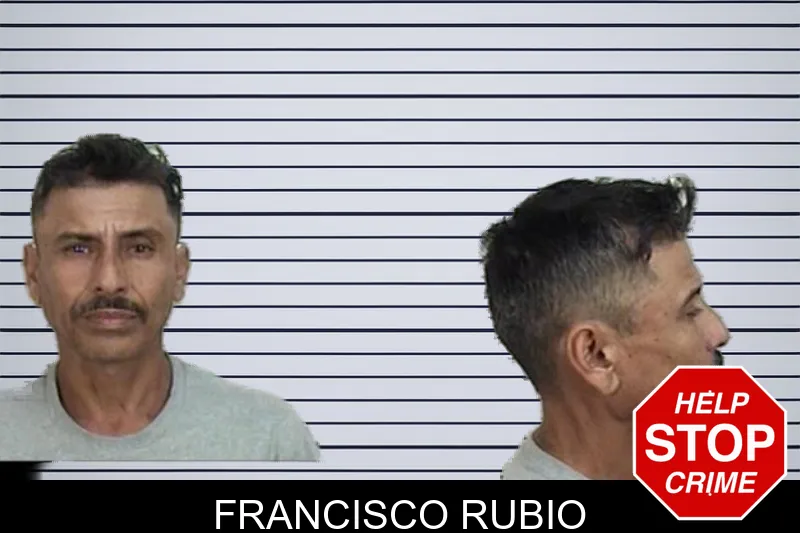 Francisco Rubio mugshot