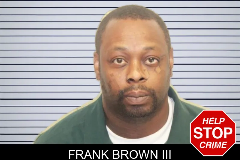 Frank Brown III mugshot